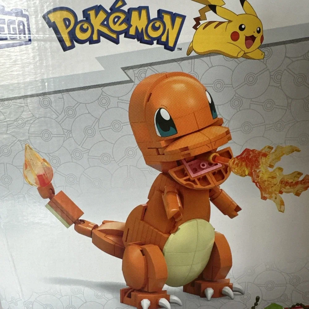 MEGA Pokémon Build & Show Charmander Building Set 180 Pieces GKY96 New Sealed